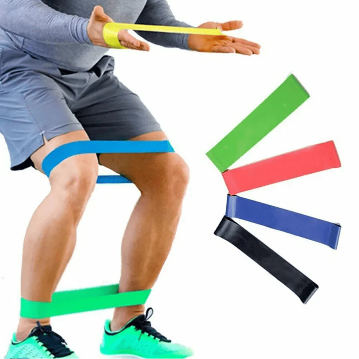 Bandas de Resistencia para Ejercicio y Rehabilitación (5 bandas) 3
