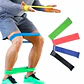 Bandas de Resistencia para Ejercicio y Rehabilitación (5 bandas) - Miniatura 3