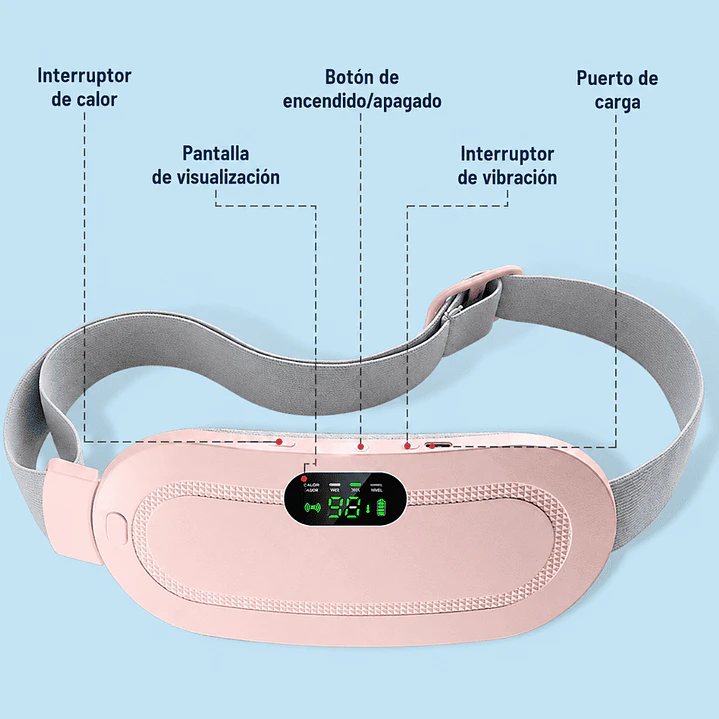 Cinturón Térmico para Cólicos Menstruales 6