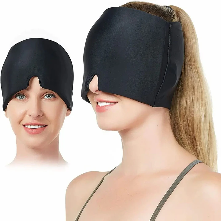 Gorro de Gel para migraña - Frío y Caliente  1