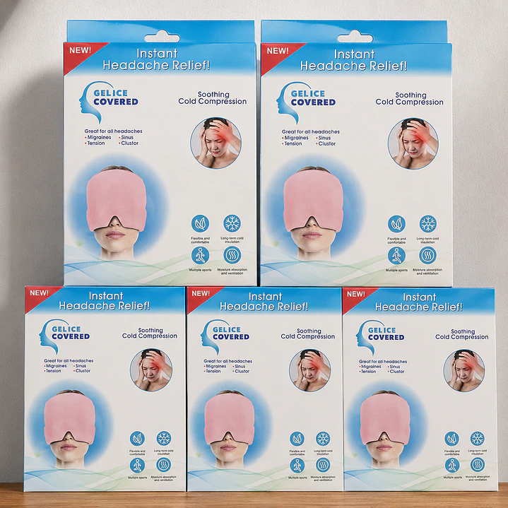 Gorro de Gel para migraña - Frío y Caliente  5