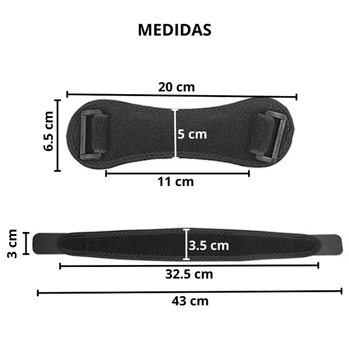 Menisquera Ajustable con almohadilla de silicona 5