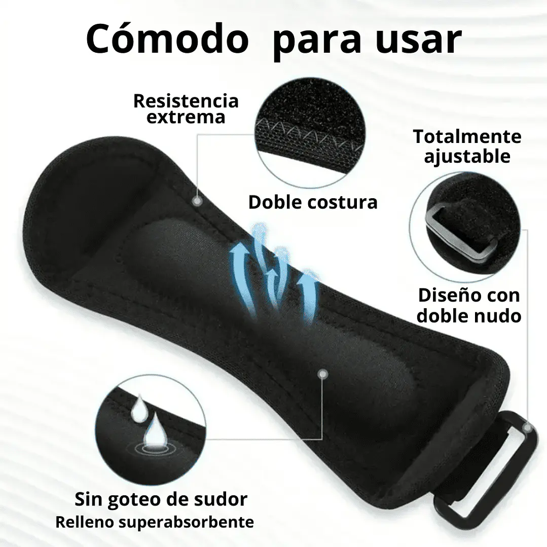 Menisquera Ajustable con almohadilla de silicona 4