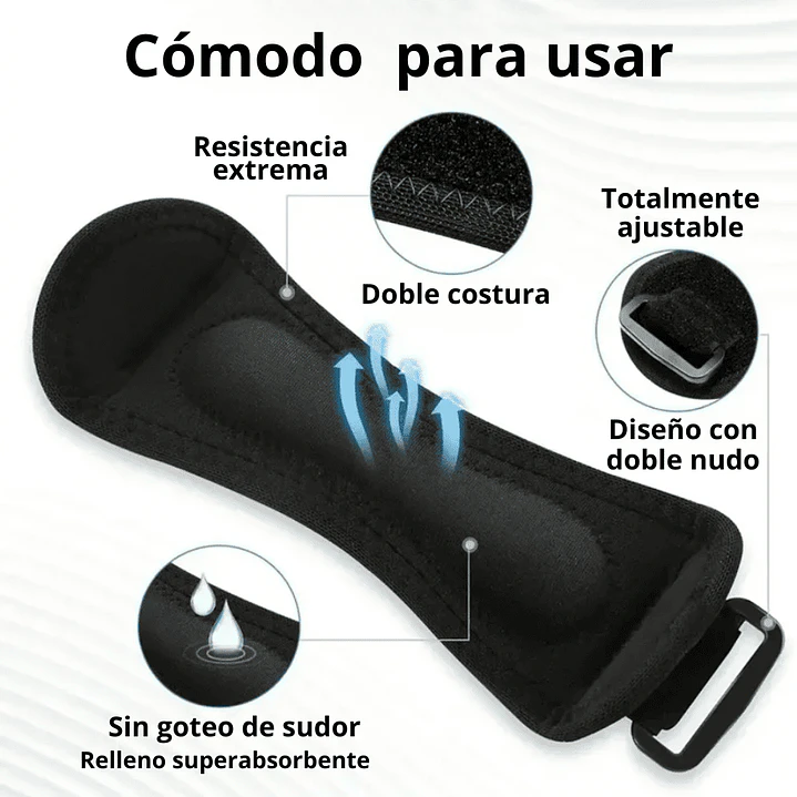 Menisquera Ajustable con almohadilla de silicona 4