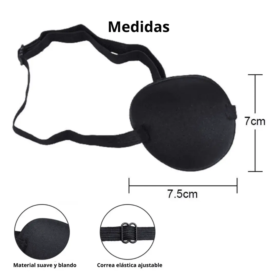 Parche Ocular Ajustable Reutilizable 6