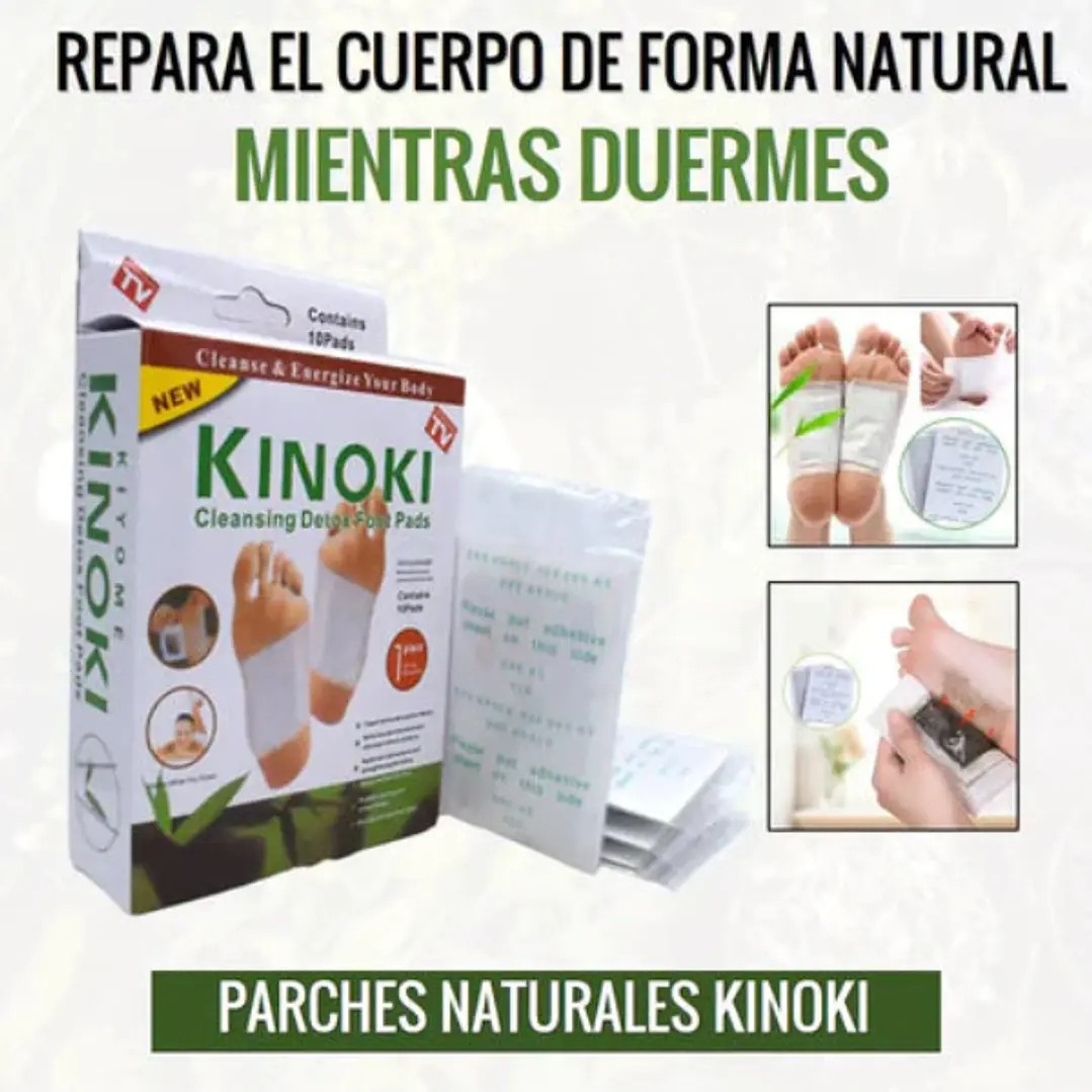 Parches Kinoki Detox para Pies 1