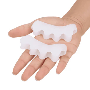 Separadores de Dedos de los Pies de Silicona