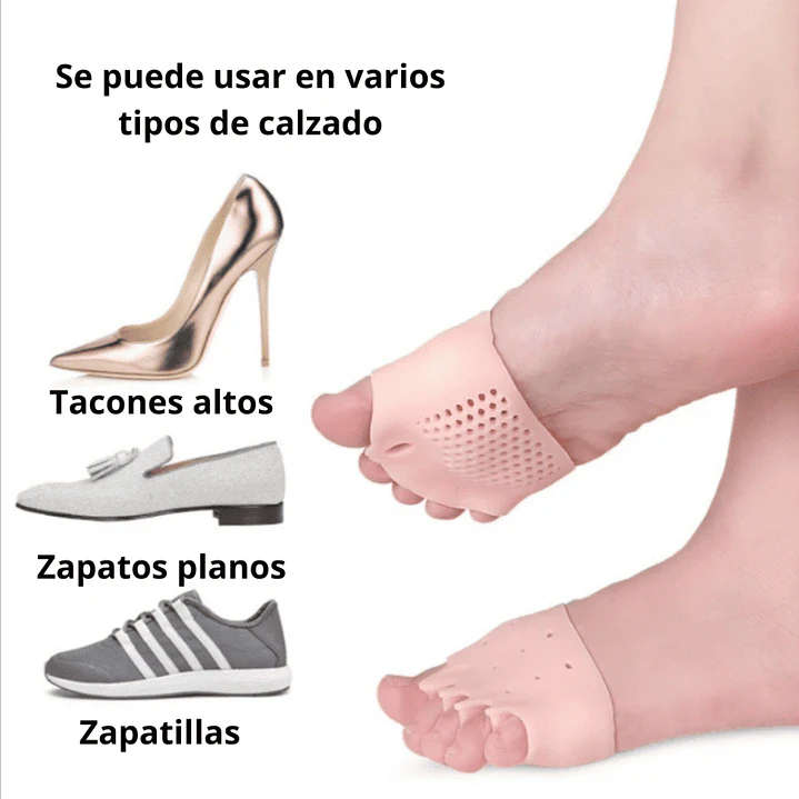 Separador de Dedos con Almohadilla Metatarsal de Silicona 3