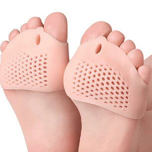 Separador de Dedos con Almohadilla Metatarsal de Silicona