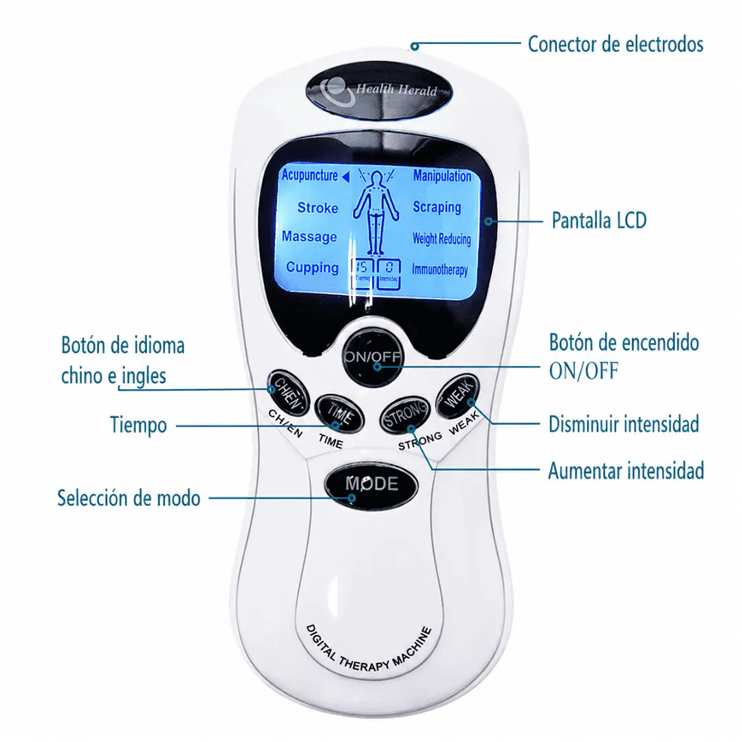 Electroestimulador TENS Digital 4