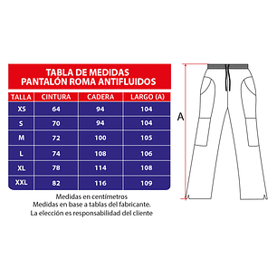 PANTALON DAMA ANTIFLUDO