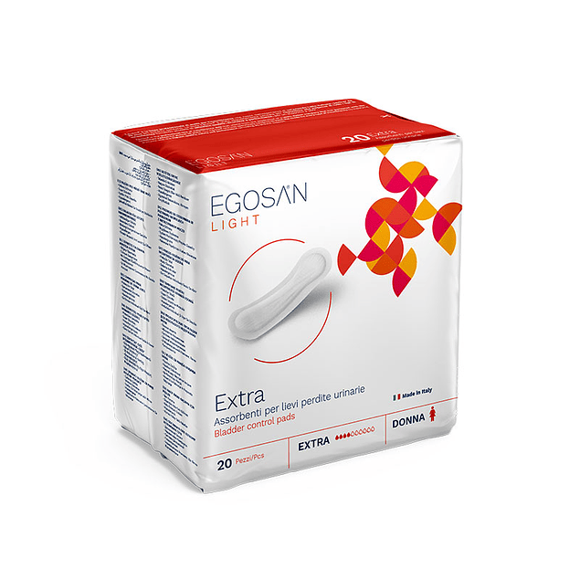 Penso de Incontinência Ligeira Egosan Light Extra (bolsa ind.)  20un