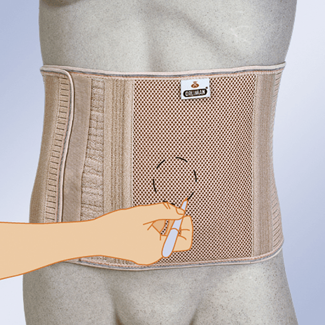 Faixa Abdominal para Ostomizados sem orificio