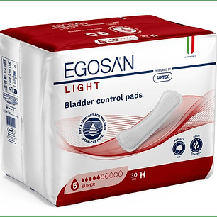 Penso de Incontinência Ligeira Egosan Light SUPER  30un