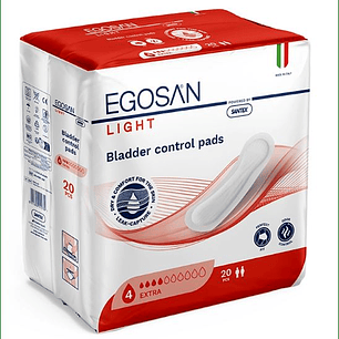 Penso de Incontinência Ligeira Egosan Light Extra (bolsa ind.)  20un
