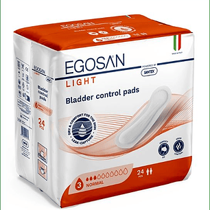 Penso de Incontinência Ligeira Egosan Light Normal (bolsa ind.)  24un