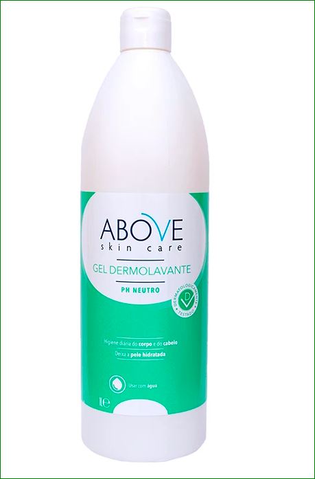 ABOVE Gel Dermolavante Cabelo e Corpo 1L