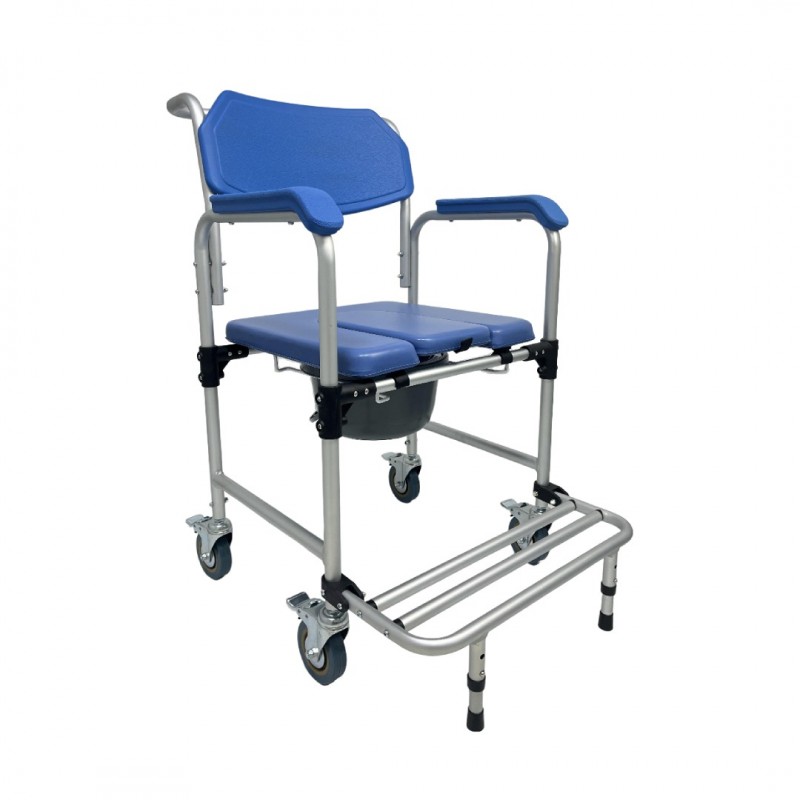 CADEIRA SANITÁRIA E BANHO COM APOIO DE PÉS ANTI-QUEDA