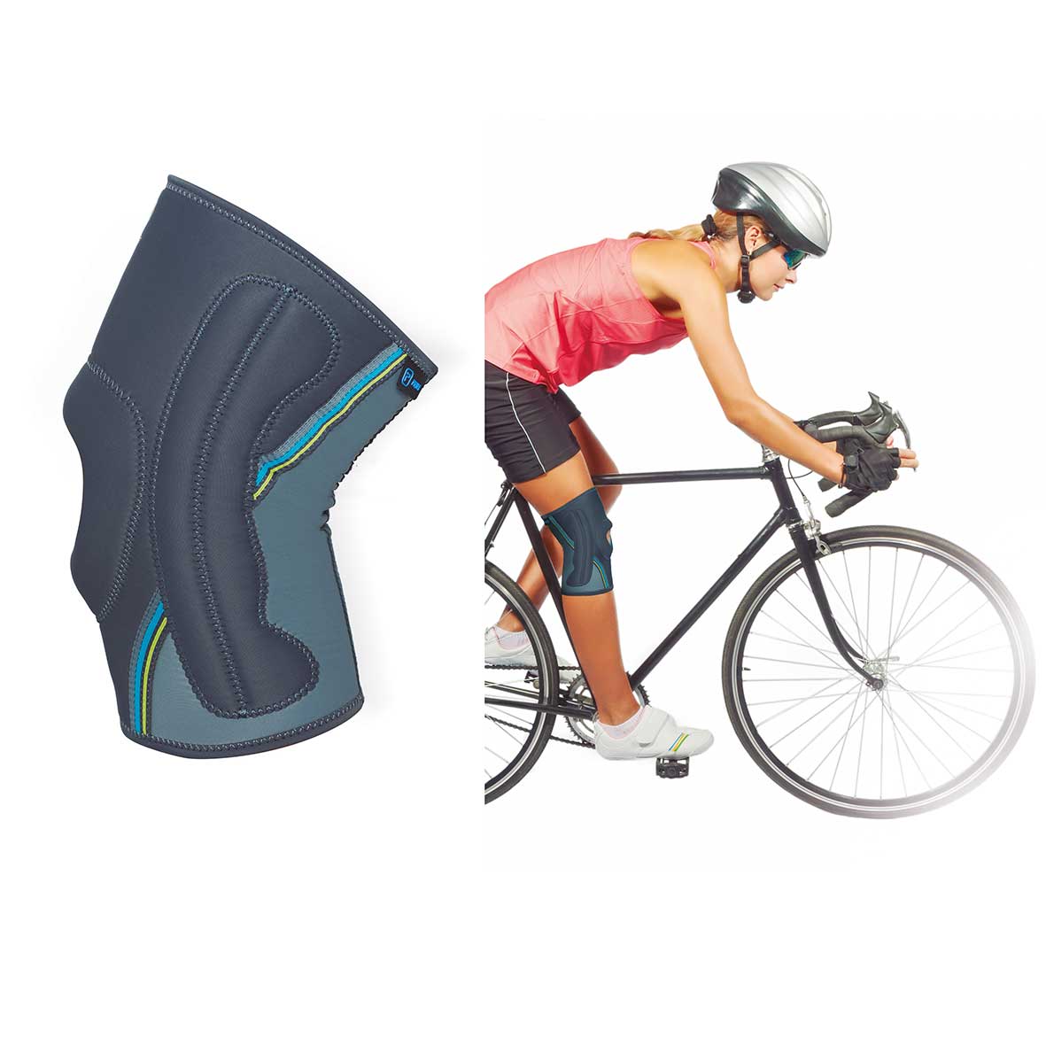 Joelheira Rótula Aberta com Estabilização Lateral Flexível 2