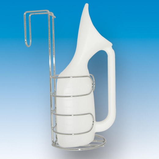 SUPORTE PARA URINOL INOX 2
