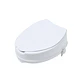 Toilet seat riser with lid - thumbnail 1