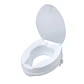 Toilet seat riser with lid - thumbnail 2