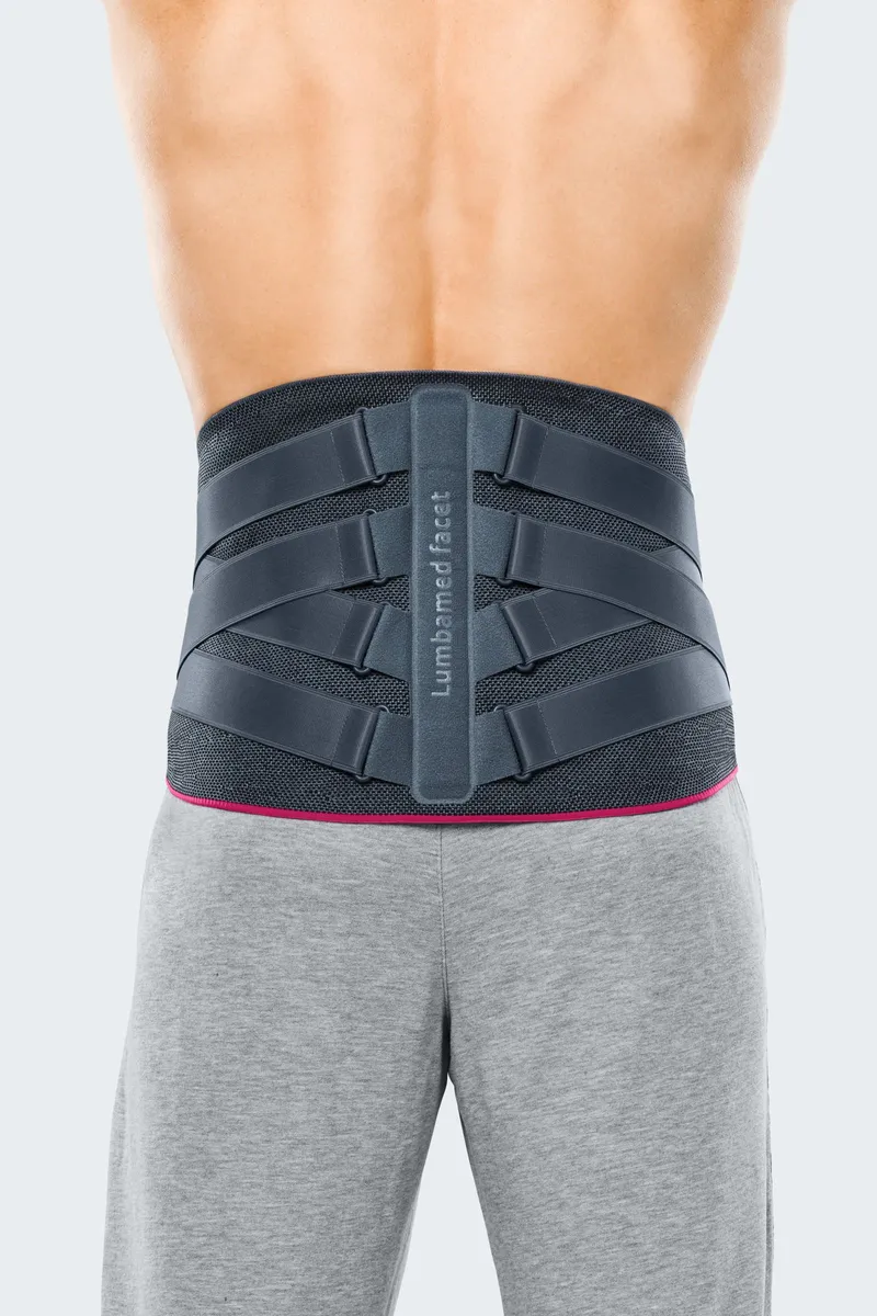 Cinta Lumbamed Facet Com Sistema De 3 Faixas Duplas 1