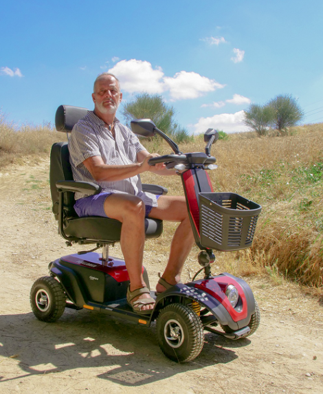 Scooter MALLORKA Vermelha 11