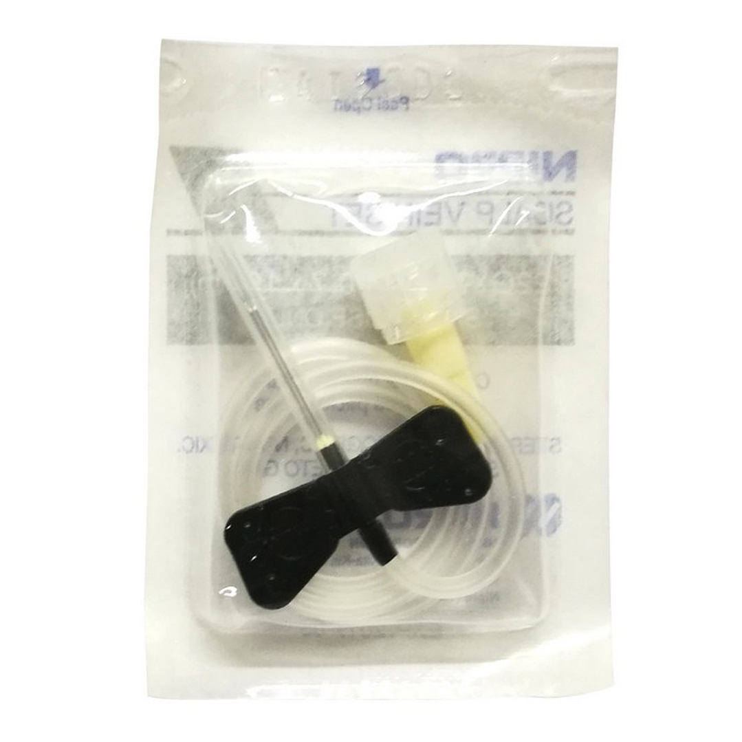 Conjuntos de Infusión con Alas (Mariposa) Nipro – 22G x 3/4 (0,7x19mm) – Negro 1