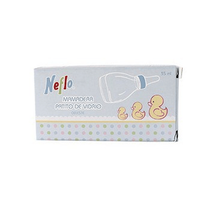 Mamadera Patito de Vidrio Neflo 35ml 1