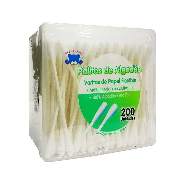 Cotonitos - Palitos de Algodón - 200 unidades 1