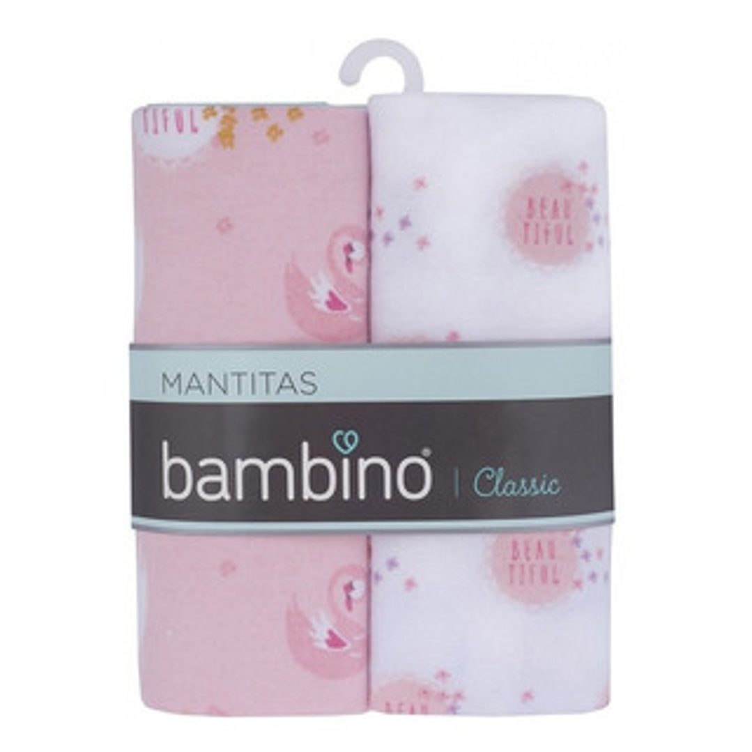 Mantitas Bambino Classic Bebé Niña - 2 Unidades 1