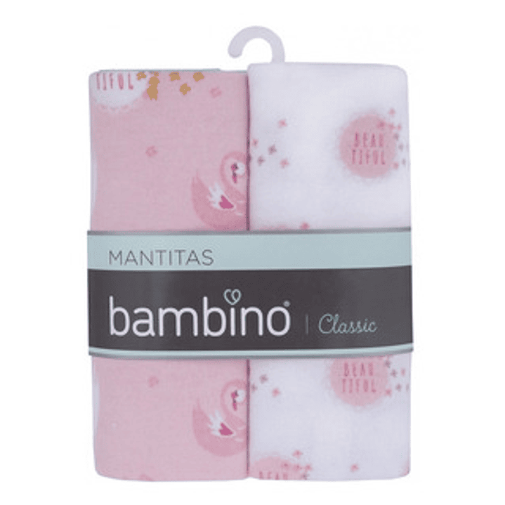 Mantitas Bambino Classic Bebé Niña - 2 Unidades 1