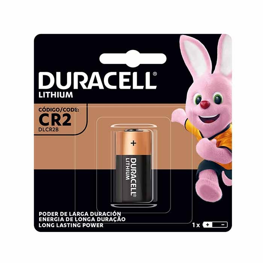 Pilas Especiales de Litio Duracell CR2 DCLR2B 2