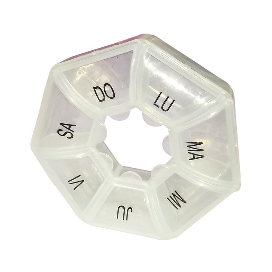 Pastillero Semanal – Hexagonal 90932 1