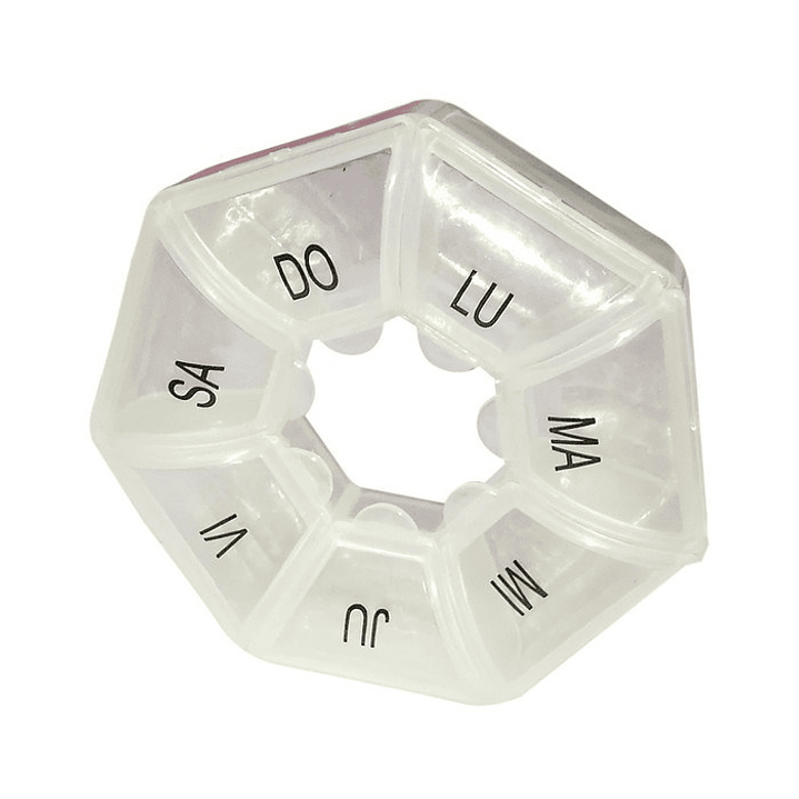 Pastillero Semanal – Hexagonal 90932 1