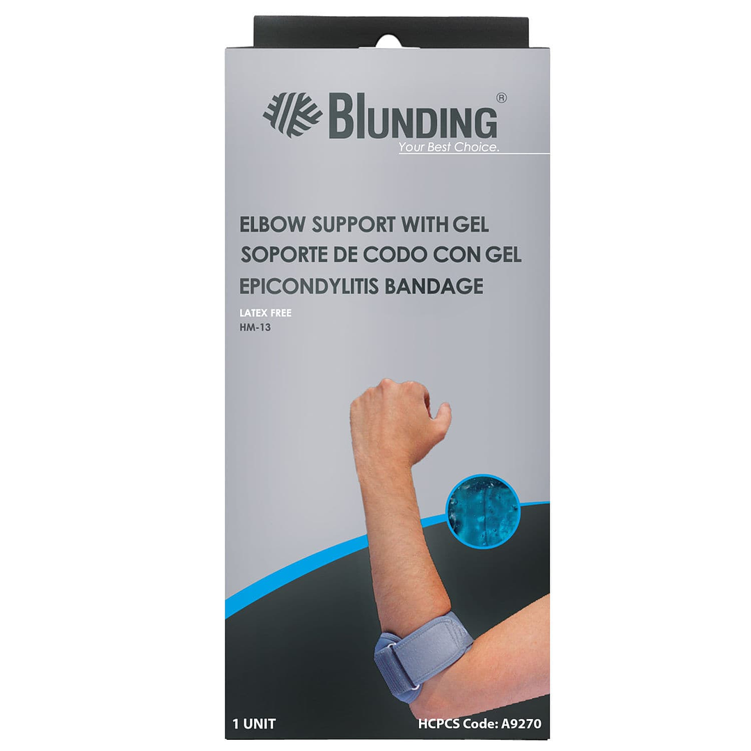 HM-013  - Soporte de Codo Tenista Universal con Gel - Blunding 2