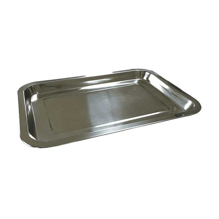 Bandeja Acero Lisa Mediana - 26x19x2 cm 1