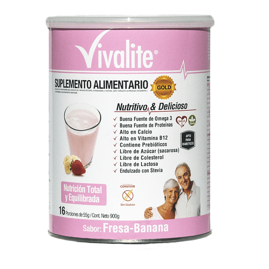 Suplemento Alimentario — Vivalite — Sabores — 1320 gr
