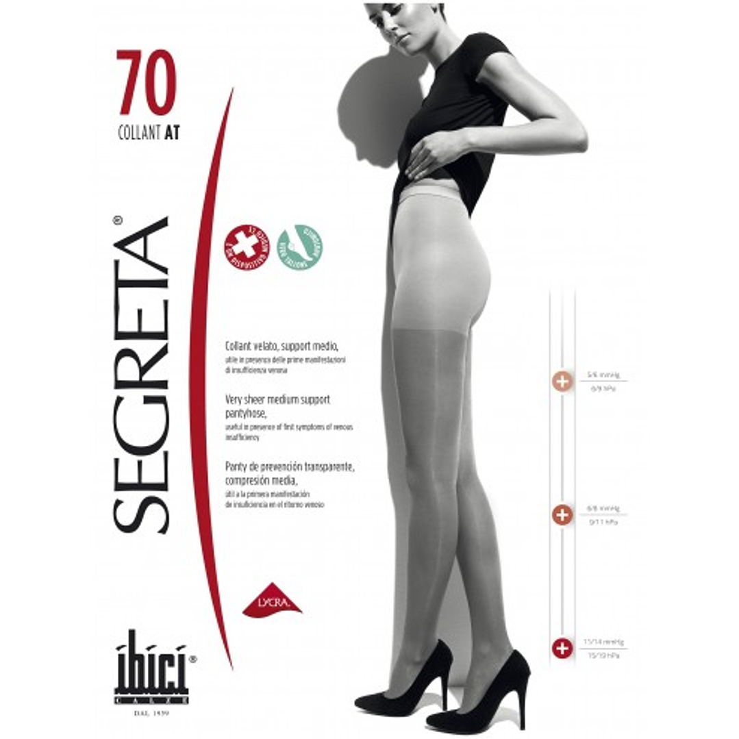 Panty Segreta 70 11-14 mmHg Ibici 1