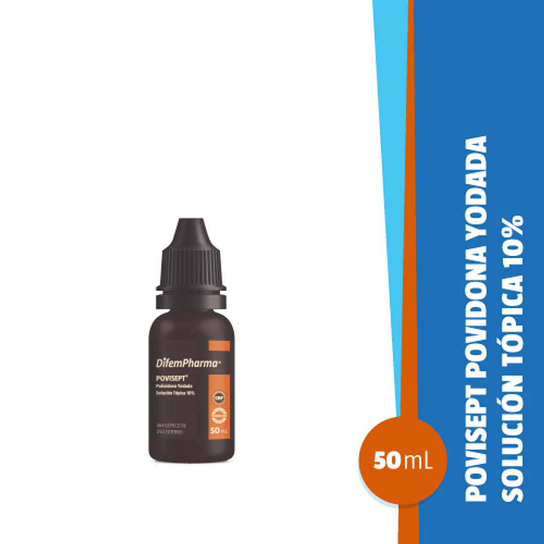 Povisept - Povidona Yodada Difempharma 50ml 1