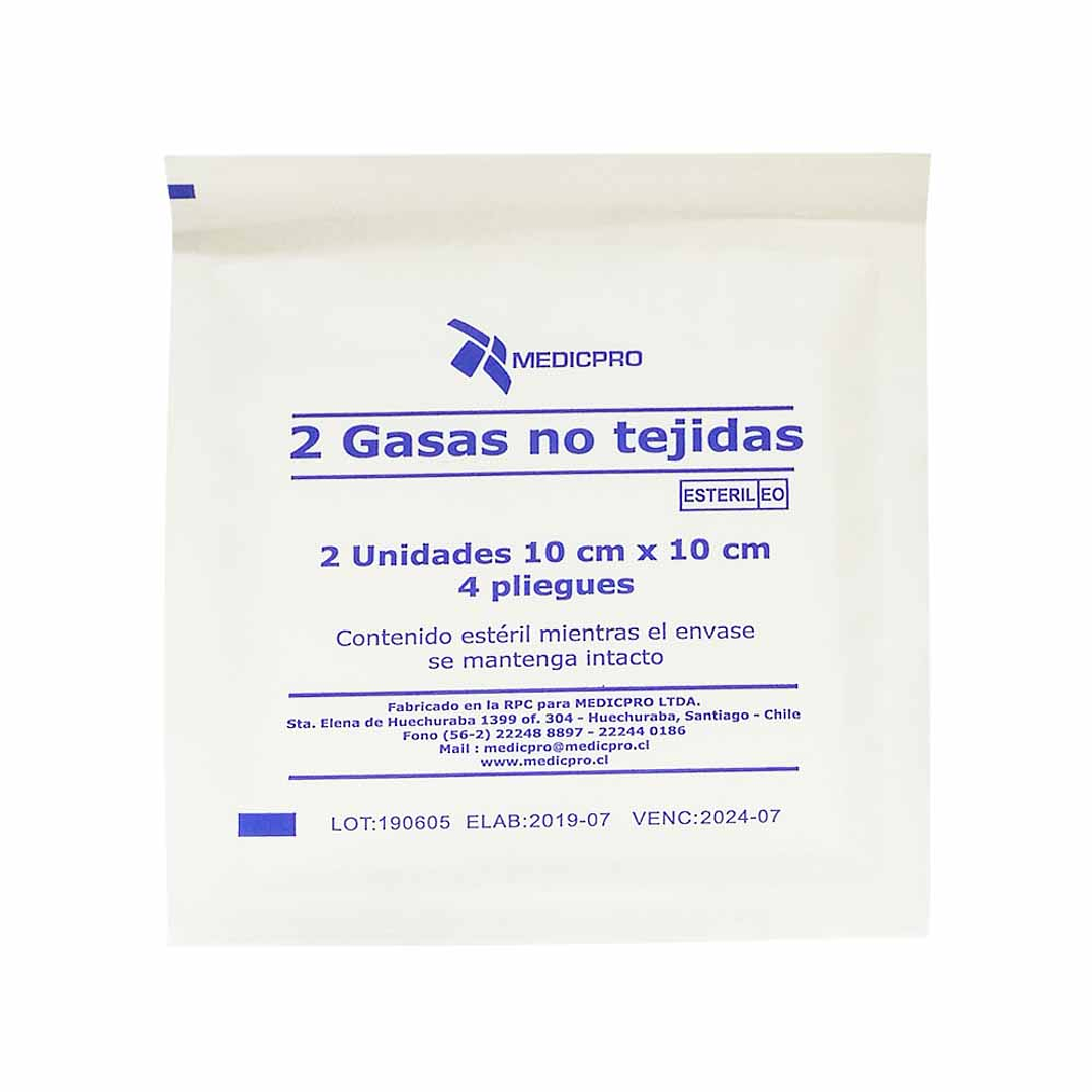 Gasa No Tejida — Dif. Medidas — MEDICPRO — (Caja 50 Unidades) 2
