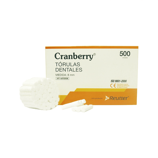 AATODE08 – Tórulas Dentales Cranberry 8mm