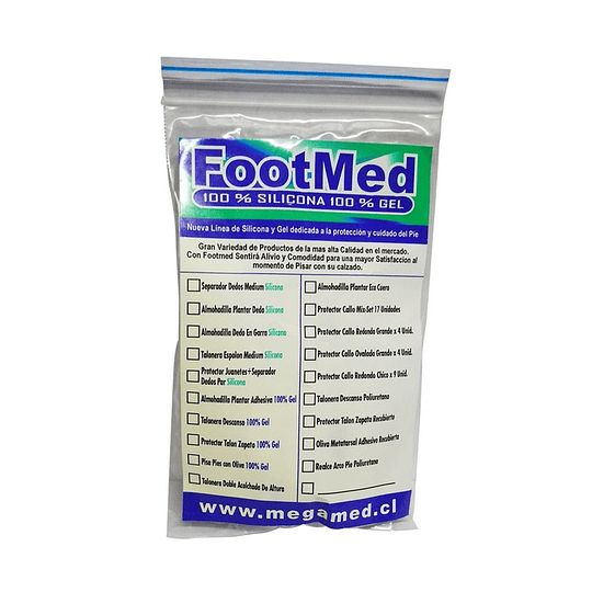 Almohadilla Plantar FootMed – Adhesiva