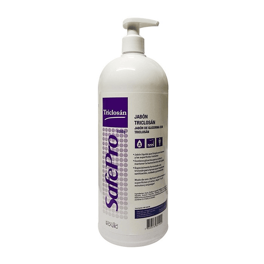 SafePro Jabón de Glicerina con Triclosán 1000ml