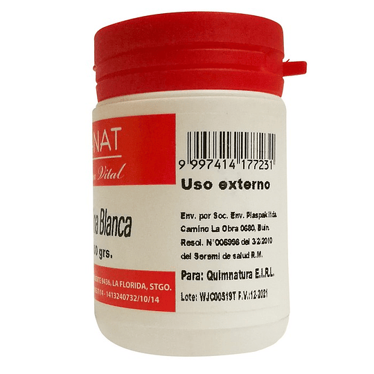 Vaselina Sólida Blanca 100grs Q-NAT – Quimnatura