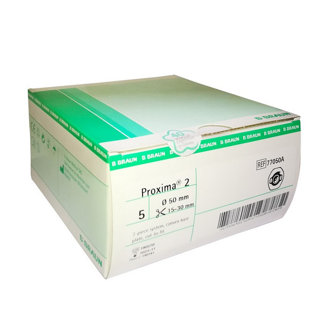  Placa Base Convexa Proxima 2 — 50 mm (15-30 mm) — 77050A  2