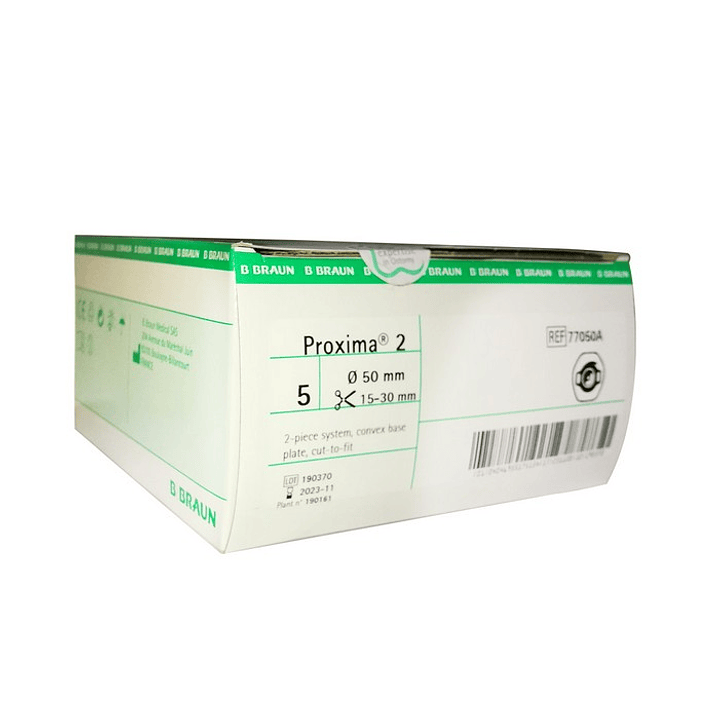  Placa Base Convexa Proxima 2 — 50 mm (15-30 mm) — 77050A  3