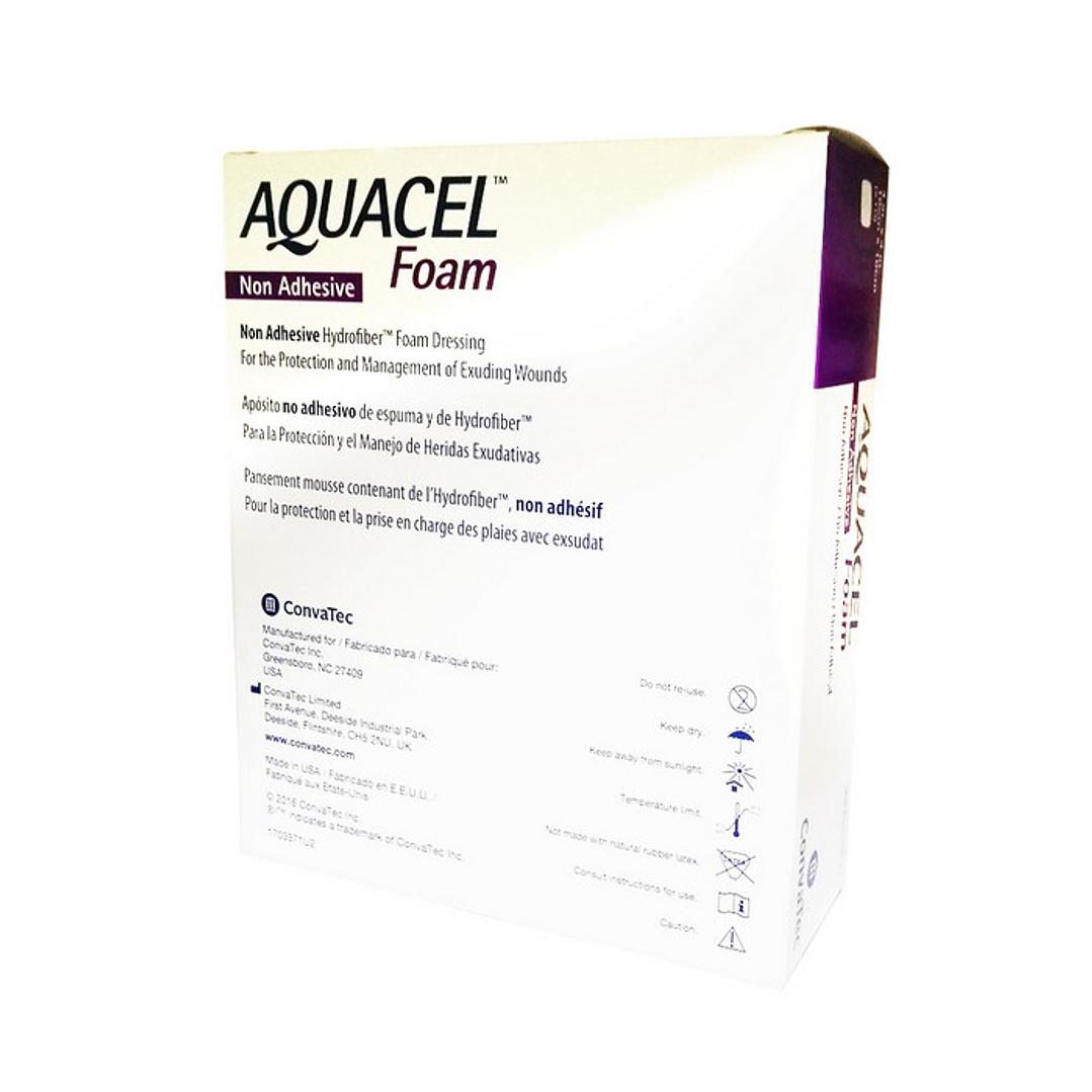 Aposito Espuma Aquacel Foam — 10x10 cm — 420633  4