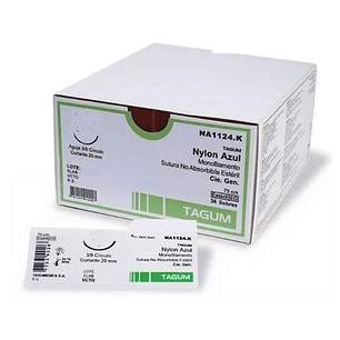 Sutura Monofilamento - Nylon Azul Tagum - Dif Calibres